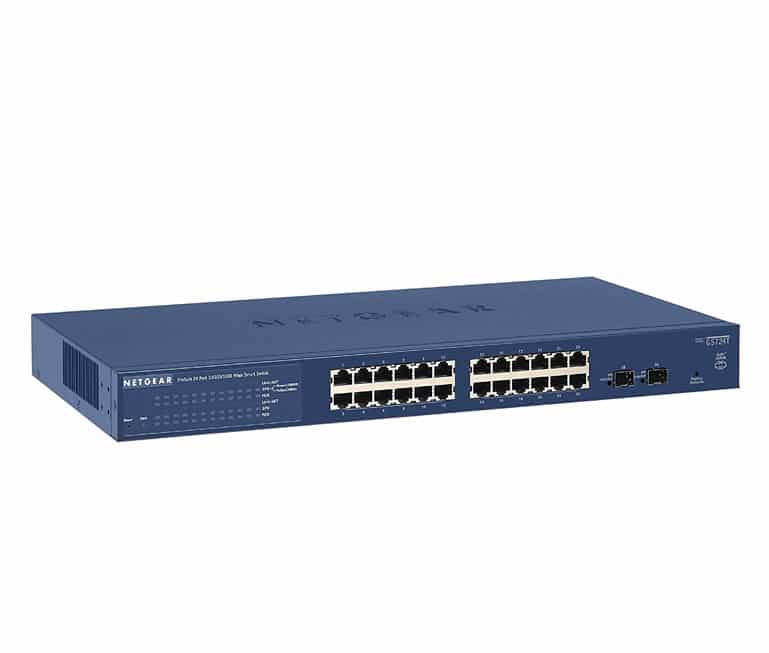 NetGear GS724T 24 Port Managed Gigabit Switch