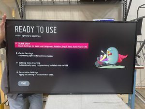LG 49 4K UHD LED display