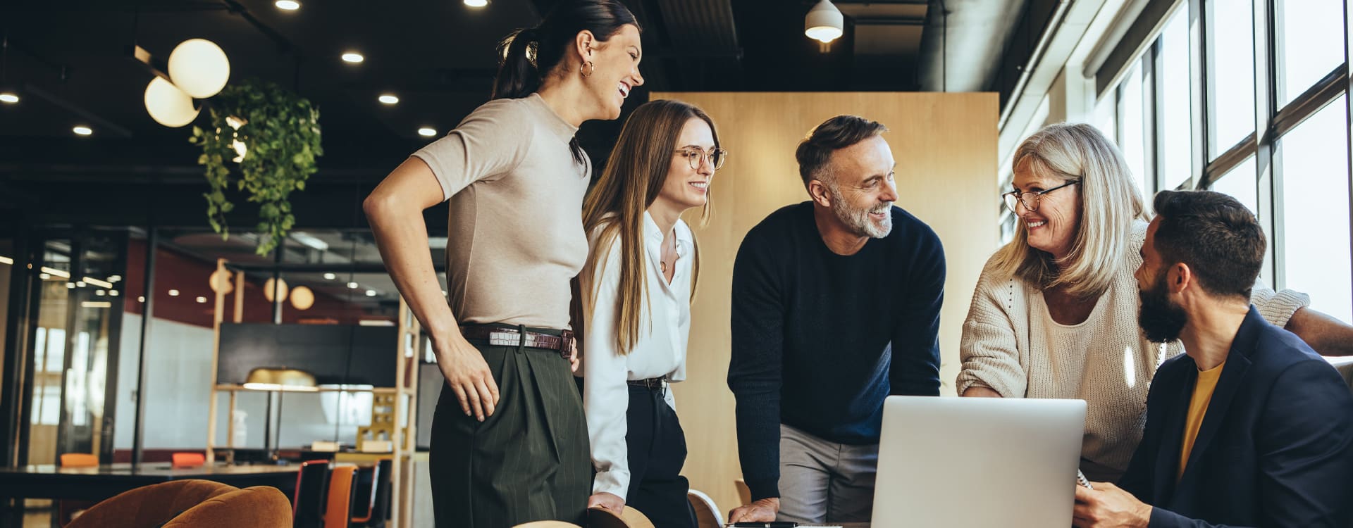 discussion in the office