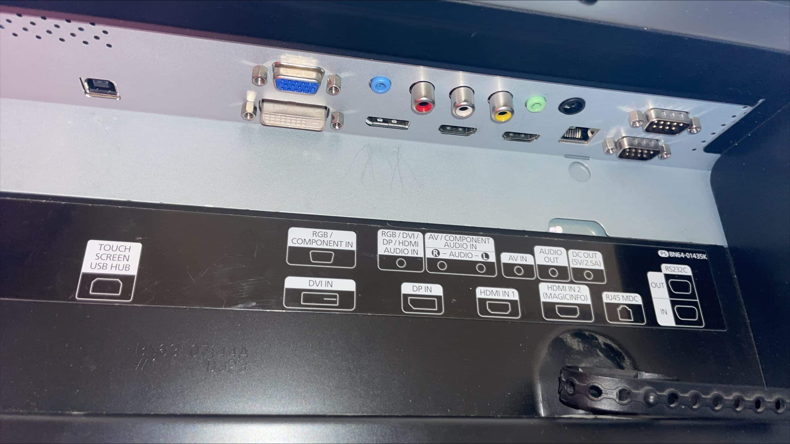 Samsung 46" Interactive Touch Screen LCD 1080P 460TS-3