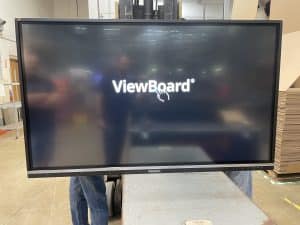 ViewSonic IFP6550 65" 4K Interactive Monitors & Displays, 20-Point Touch, VGA, HDMI Touchscreen - 16:9